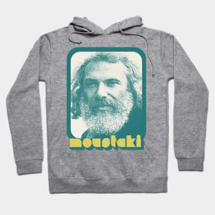 Georges Moustaki || | || Retro Style Fan Art Design Hoodie